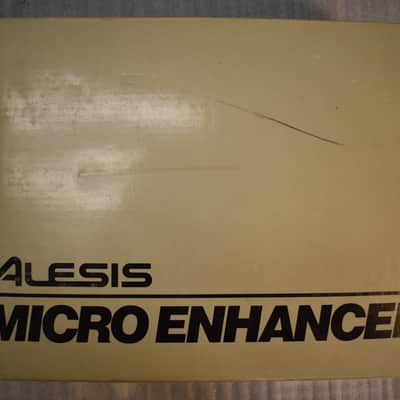 Alesis Micro Enhancer Stereo Vintage Unit In Original Box image 1