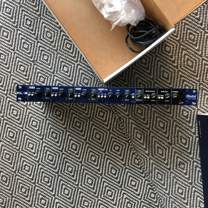 Radial Radial KL-8 Rackmount Keyboard Mixer owned by Eric Cannata of Young the Giant image 1