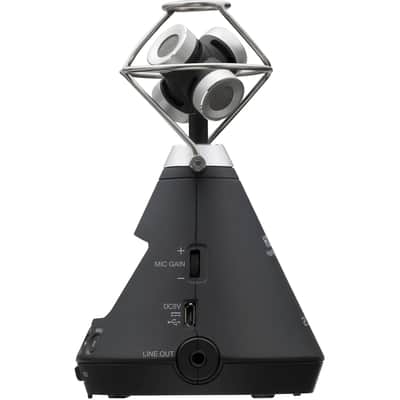 Zoom H3-VR 360° VR Audio Recorder with BTA-1 Bluetooth Adapter and Universal Windscreen image 4