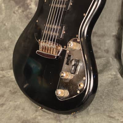 Music Man Vintage Stingray 1 Electric Guitar 1977 Ebony w Hardshell Case image 7