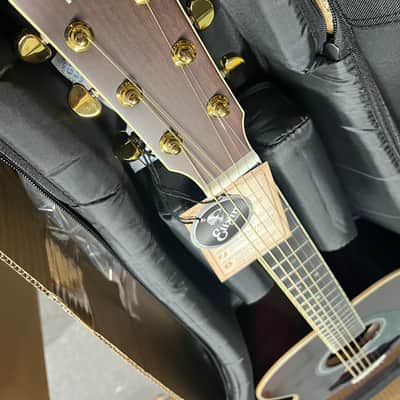 Yamaha Lj16 Dark Tinted Acoustic Guitar image 3