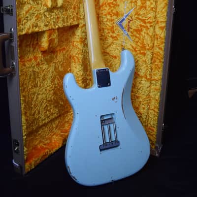 Fender Stratocaster Custom Shop Relic 2017 - sonic blue image 2