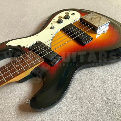 ARIA DIAMOND 1720 BASS c.1971 - w/HSC - UNIVOX HI-FLIER PHASE II MIJ image 5