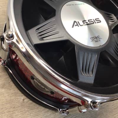 Alesis Strike 10" Dual-Zone Mesh Electronic Red Sparkle Drum Pad image 9