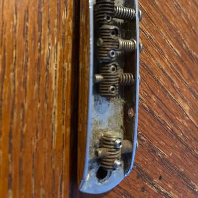 Fender Jazzmaster bridge Late 1950,s early 60,s - Chrome image 4