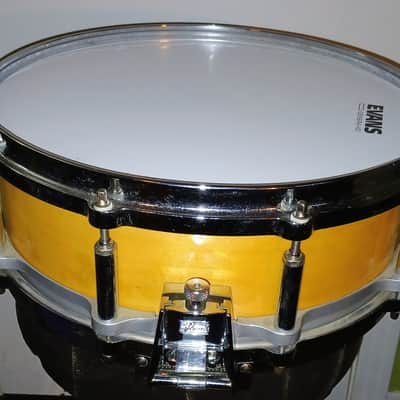 1990s Pearl Free Floating Floater Snare Drum All Maple SKB Case 14 x 5 image 4