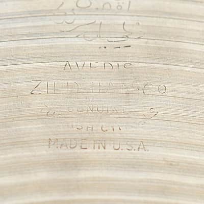 Zildjian New Beat Hi-Hat Pair Vintage 1960's and 1970's image 6