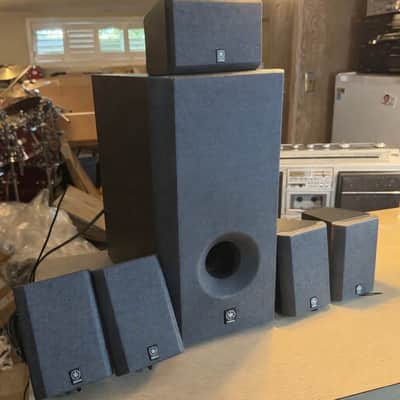Yamaha SW-P201 Subwoofer + 5 Satellite Speakers NX-C220 Working Well 🔥🎶 image 4