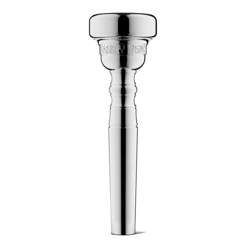 Laskey 75MC Classic Trumpet Mouthpiece in Silver Plate - Standard Shank image 1