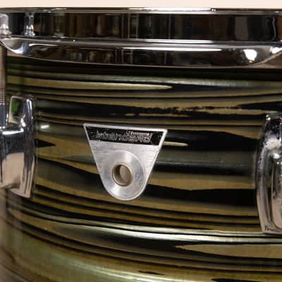 Vintage Ludwig 16x16 Avocado Strata Floor Tom image 9