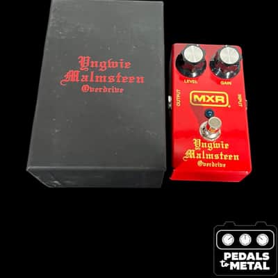 MXR YJM308 Yngwie Malmsteen Signature Overdrive 2024 - Present - Red - X17607 image 1