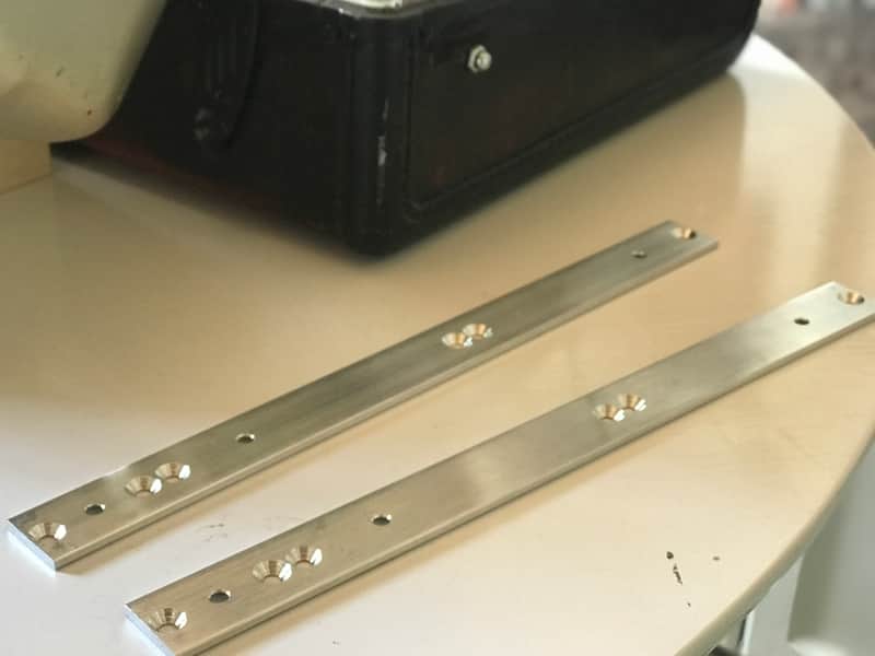 Unbranded 7U side plates Eurorack modular for diy cases image 1