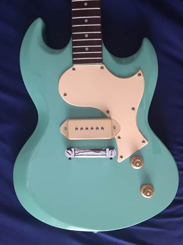 Jay Turser SG Jr 2000s Seafoam Green | Reverb