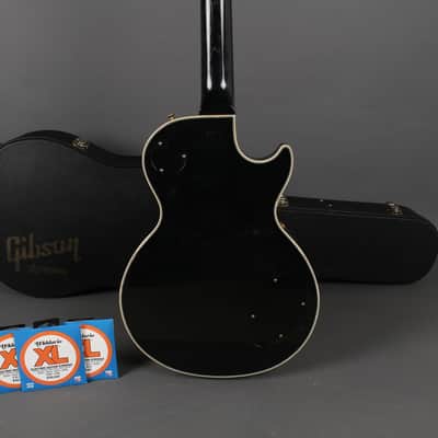2006 Gibson Les Paul Custom Black Beauty Left Handed *Headstock Repair* image 13