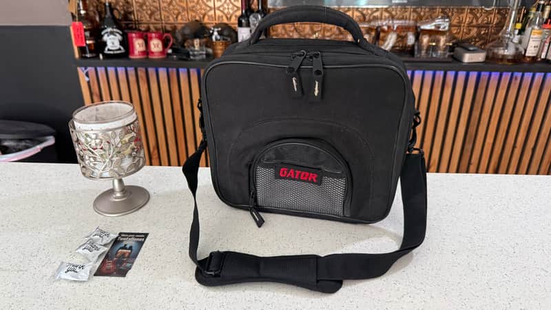 Gator G-MULTIFX-1110 Multi-FX Effects Pedal Bag 11" x 10" w/ Shoulder Strap image 1