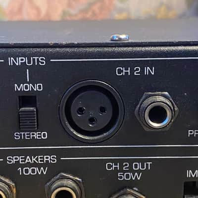 Carvin TUBE 100 Stereo Power Amp Black image 7