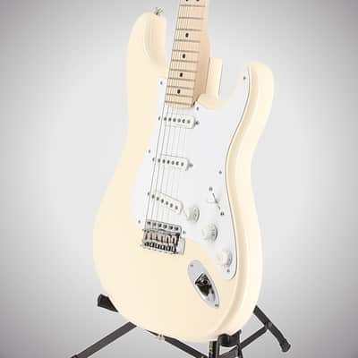 Fender Certified Pre-Owned Eric Clapton Stratocaster, Maple Fingerboard, Olympic White (O1) (44536) image 3