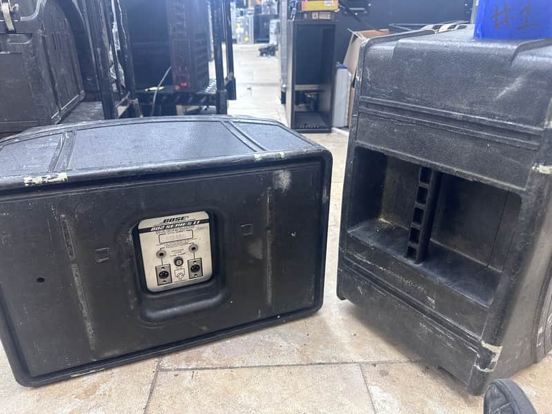 BOSE 802 Series II Speaker System w/ 802-E Controller Working Pair #1 image 1