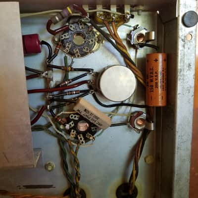 Heathkit W4-AM Tube Mono 5881 Power Amplifier Williamson 1955 - Hammered Grey Steel Paint image 13