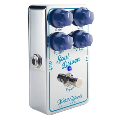 Xotic Effects Soul Driven Boost Overdrive Guitar Effects Pedal Demo image 3