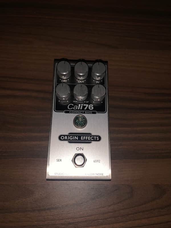 Origin Effects Cali76 Compact Bass Compressor 2015 - Present - Silver image 1