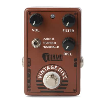 Dolamo D-11 Vintage Distortion Guitar Effect Pedal True Bypass,price include the import duty for US buyer image 1
