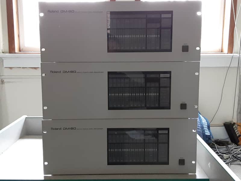 Roland DM-80 Multi-Track Disk Recorder System (11-piece Set) image 1