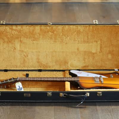 Unplayed! 2019 Gibson Custom Eric Clapton 1964 Firebird I #008 Reverse Headstock Electric Guitar Vintage Sunburst + COA OHSC image 22