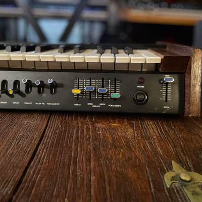 Univox Mini-Korg 700 k-1 1970's wood/black image 5