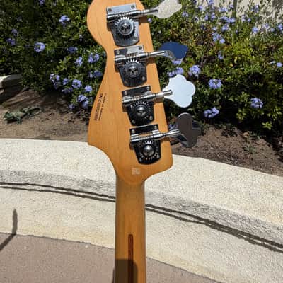 2002 Squier Standard Precision Bass Special P/J – 3-Color Sunburst - String-Through image 19