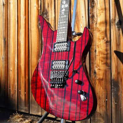 Schecter DIAMOND SERIES Synyster Gates Standard Plus   Transparent Deep Red 6-String Electric Guitar image 8