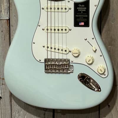 New Fender American Vintage II '65 Stratocaster - Sonic Blue, Fastest Shipping in The West! Comes With Pro Set Up! image 4