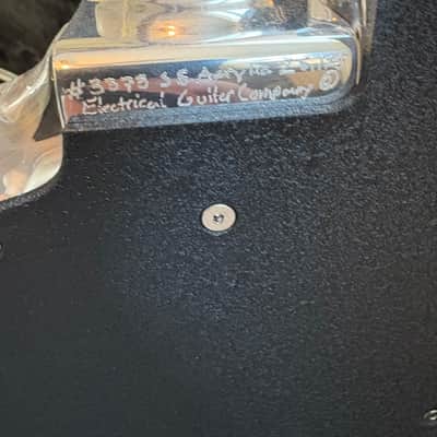 Electrical Guitar Company Series 5 25.125 scale aluminum neck image 9