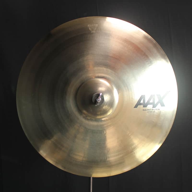 Sabian 21" AAX Raw Bell Dry Ride Brilliant - 3169g (video demo) image 1