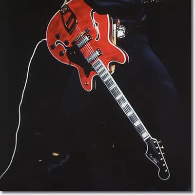Hagstrom Viking II Deluxe 1968 Cherry Red image 1