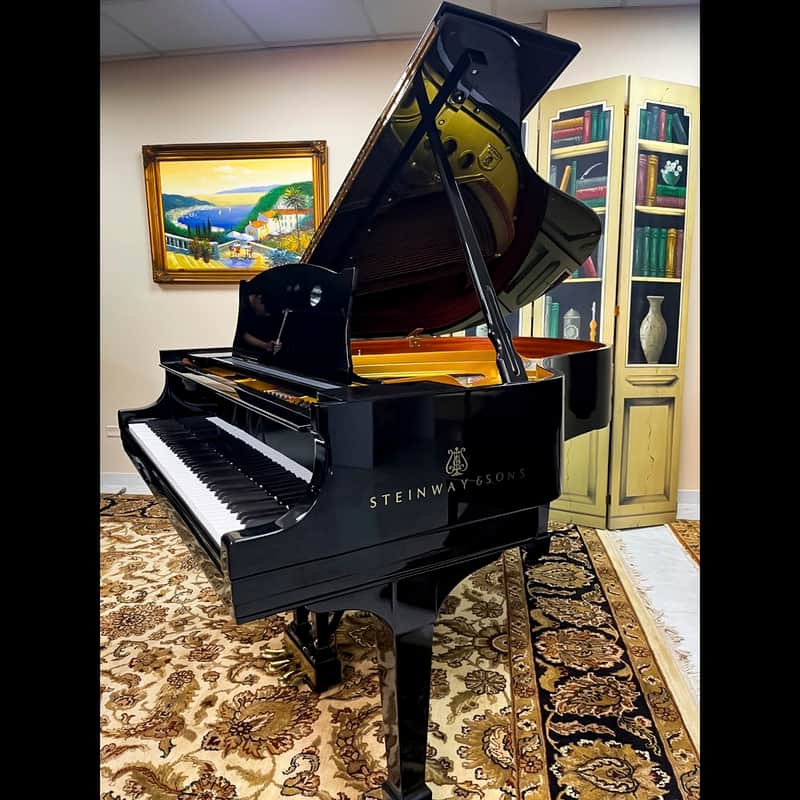 Legendary Craftsmanship: Steinway & Sons Model M Grand Piano image 1