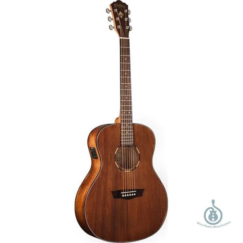 Washburn WLO12SE Woodline 10 Series Acoustic-Electric  All Mahogany Orchestra (B-Stock) image 1