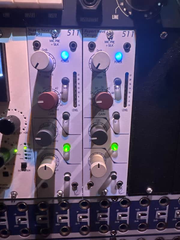 Rupert Neve Designs Portico 511 500-Series Mic Pre Module with Silk 2013 - Present White image 1