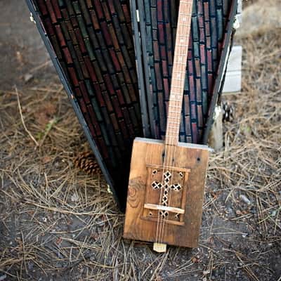 Kochel Guitars Confessional Cigar Box Guitar, Box Guitar image 3