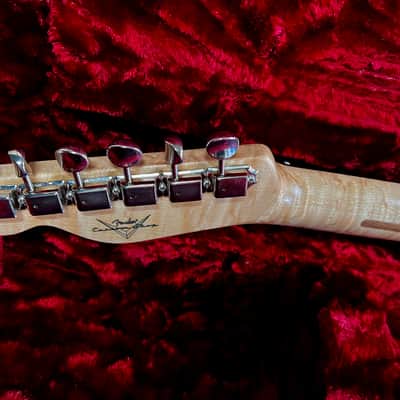 Fender Telecaster Custom Shop Dakota Red Custom Deluxe 5A Flame 2011 - Dakota Red image 20