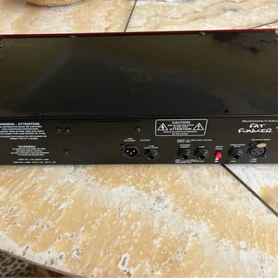 TL Audio Fat Funker Fatman Series Channel Strip 2000s - Red image 3