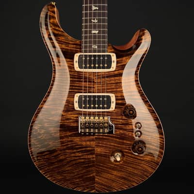 PRS Custom 24-08 10 Top, TCI Pickups in Yellow Tiger #0420365 image 1