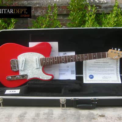 ♚MINT♚ 2006 G&L Leo Fender American ASAT Special TELECASTER USA ♚ FULLERTON RED ♚ Mother Pearl image 22