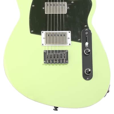Reverend Charger HH Electric Guitar - Citrus Cream with Rosewood Fingerboard image 2