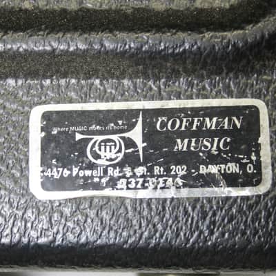 Coffman Music Dayton,OH 5.5x14"Snare Drum Case Vintage Stand/Stick Comp Rogers image 2