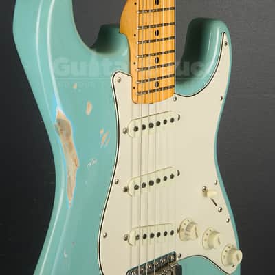 Fender Custom Shop Postmodern Stratocaster Maple Aged 2018 - Daphne Blue (COD 2054UG) image 6