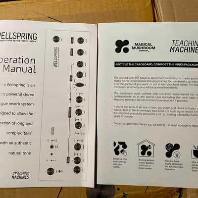 Teaching Machines Wellspring Stereo Spring Reverb Machine 2024 image 11