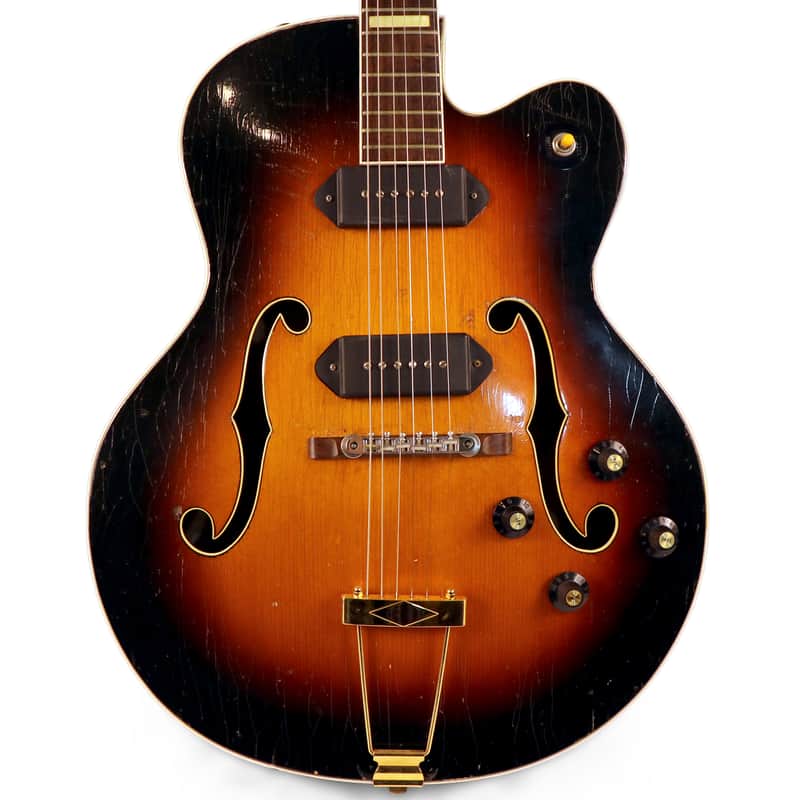 1954 Gretsch 6192 Electro II Synchromatic Hollow Body - Sunburst  image 1