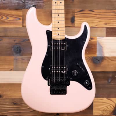 Squier 037-0240-533 Contemporary Strat w/ Trem, HH, Roated MN, Shell Pink Pearl (#CMCC23001565) image 3