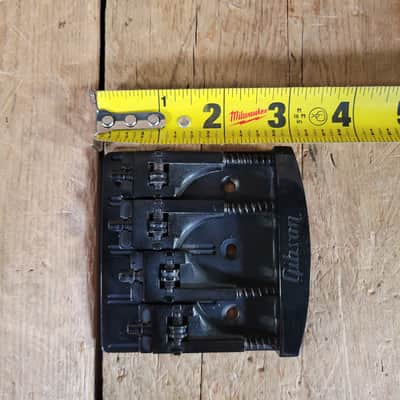 Gibson TRI-4 Wedge Bass Bridge 1980s 4 String Schaller - Black image 6